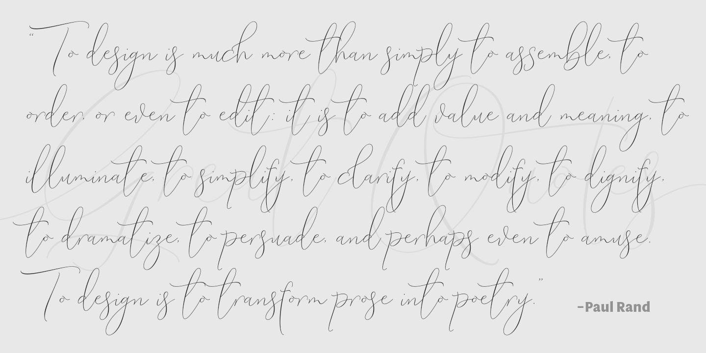 Пример шрифта Lemans Pen Script #3